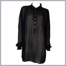 Load image into Gallery viewer, MADDIE Shirt Dress Black
