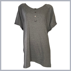 MAXXI oversize tee Grey Marle