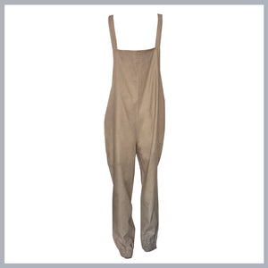 ZISI Linen Jumpsuit Mocha