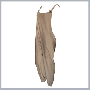 ZISI Linen Jumpsuit Mocha